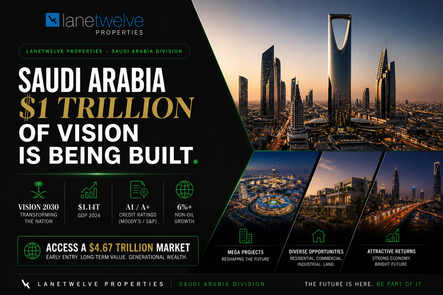 Saudi Arabia $1Trillion Real Estate